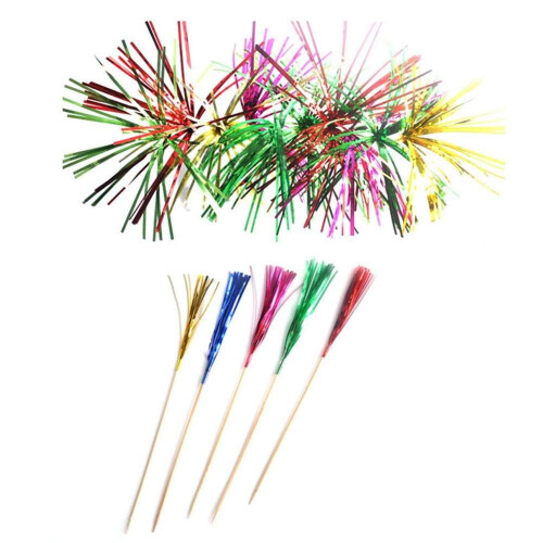 Bamboo Cocktail Picks for Parties 100 pcs