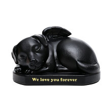 Elegante harsen huisdier crematie urn prachtig-engel hond