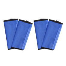4Pcs Breathable Horse Leg Covers With Secures Fit Fly Boot-Blue
