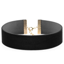 Fluwelen choker ketting voor dames in gotische stijl