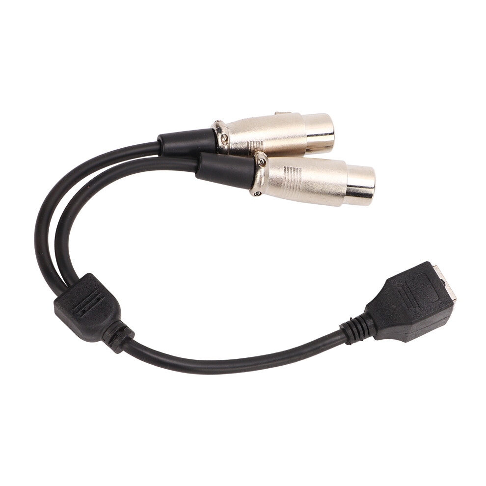 25Cm Dual Xlr Female To Rj45 Sound Cable 7340572776600