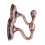 Lot de 2 attaches de rideaux VOSS en métal 1