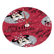 Jupe de sapin Mickey Mouse, décoration de Noël, 1 pièce