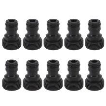 Raccord de robinet G3/4 Filetage mâle 25 mm, raccord rapide, 10 pièces