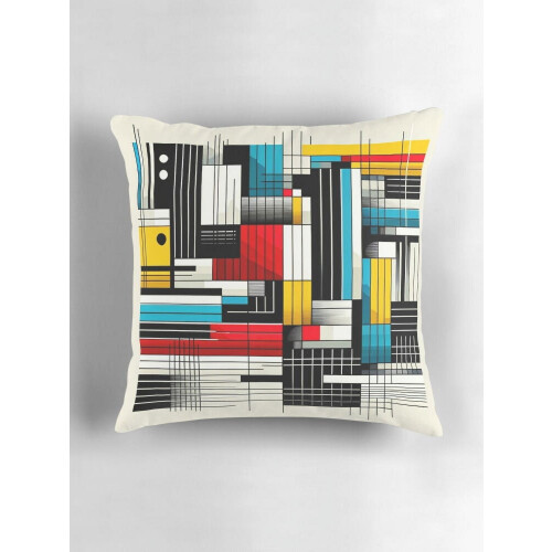 Mid-Century Modern kuddfodral, dubbelsidigt 2