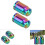 2 Pack Titanium Bike Valve Dust Caps 6