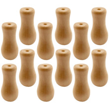 Wood Blind Cord Tassels for Roman Shades and Curtains 12 pcs