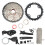 Lightweight 46T 8 Speed Bike Drivetrain Kit 1