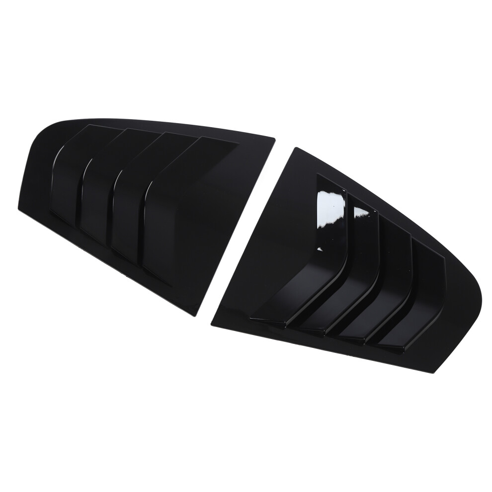 Lightweight Abs Side Window Louver Pair 7340572003201