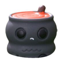 Figurines de citrouilles d'Halloween en résine, décoration de jardin, lot de 6