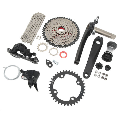 Lightweight 46T 8 Speed Bike Drivetrain Kit 2