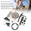 Lightweight 46T 8 Speed Bike Drivetrain Kit 11