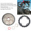Lightweight 46T 8 Speed Bike Drivetrain Kit 17