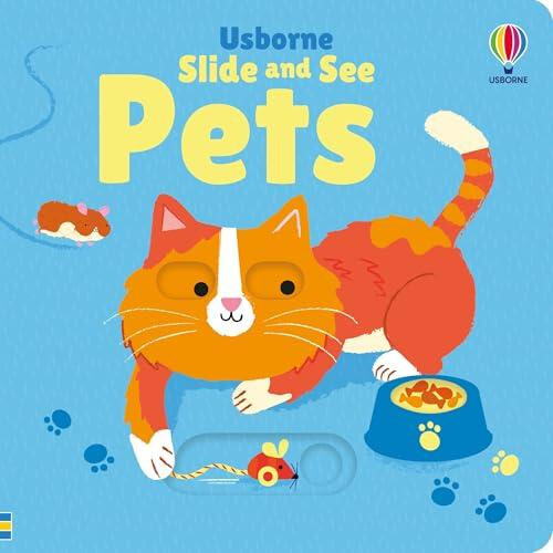 Slide and See Pets by Fiona Watt Paperback Book