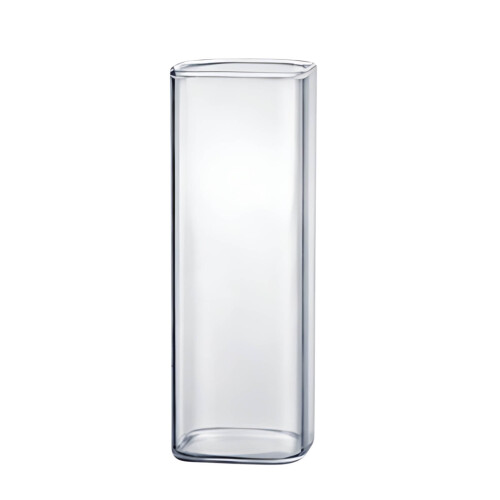 Trinkgläser, quadratische Form, 12 oz, 4er-Set