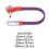 Flexible Braided Type C Cable 6A High Power Transfer Data-3m 4