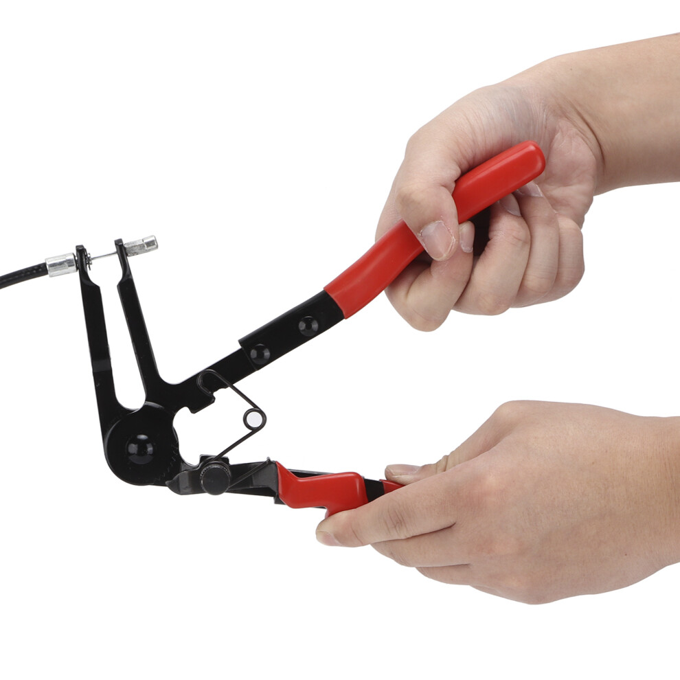 Rustproof Flexible Clamp Pliers Red 7340572874092