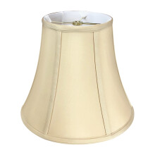 Abat-jour True Bell beige, fixation en V, 16,5 x 30,5 x 26,5 cm