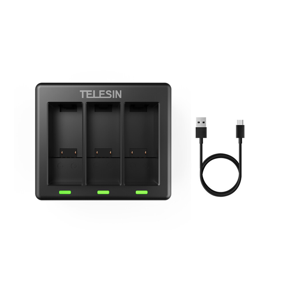 Telesin Gp-Bcg-902 Fast Charger For Hero 9 7340572123510