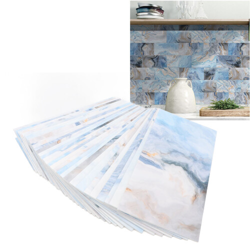 Marbleized PVC Wall Panels 32pk