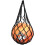 Nylon basketball bæretaske sort enkelt bold 1