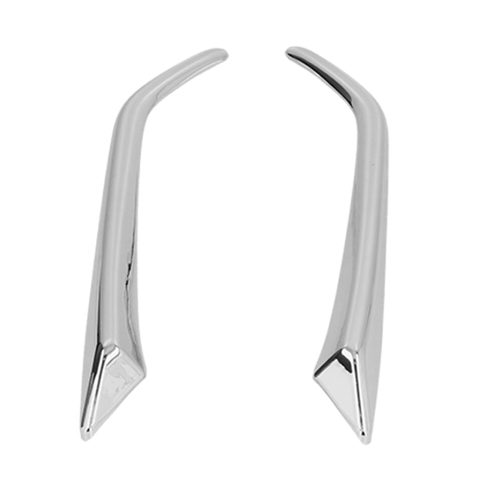 Abs Chrome Front Fog Eyelid Pair Cx-3 Light 7340572828538