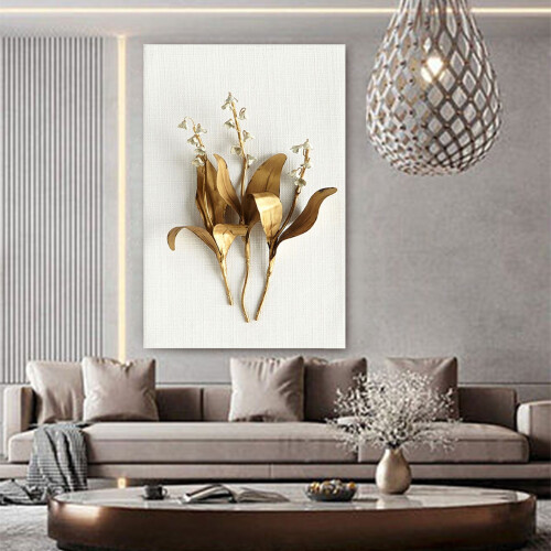 Abstract Flower Canvas Wall Art Modern Decor 1 Piece