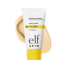 e.l.f. SKIN Suntouchable! Whoa Glow SPF 30, Lightweight Sunscreen & Makeup Primer For A Glowy Finish, Infused w/Hyaluronic Acid, Sunbeam