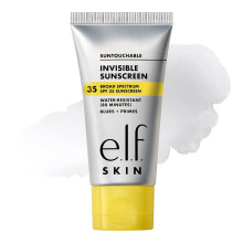 e.l.f. SKIN Suntouchable Invisible SPF 35 Sunscreen, Lightweight Gel for Under Makeup, Daily Face Sunscreen for Women, Vegan & Cruelty-Free