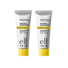 e.l.f. SKIN Suntouchable Invisible SPF 35 Sunscreen Mini, Lightweight Gel for Under Makeup, Daily Face Sunscreen for Women, Vegan&Cruelty-Free 2 Pack