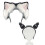 Rechargeable 3D Motion Sensing Puss Ear Headband-Black 1
