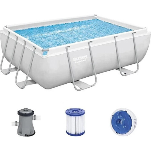 Bestway Rectangular Swimming Pool Set 2.82x1.96m