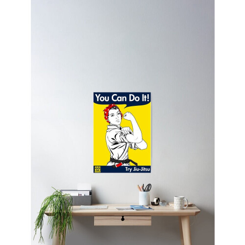 Jiu-Jitsu Modern Art Decor Unframed Print 1
