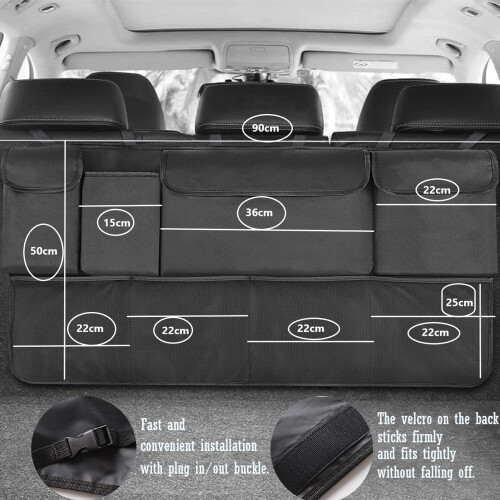 Kofferraum Organizer Auto 8 Taschen 2
