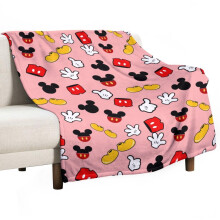 Mickey blanket ultra-soft flannel plush throw 60x80 inches