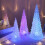 Light-Up Christmas Tree LED Acrylic 27cm Silver 1