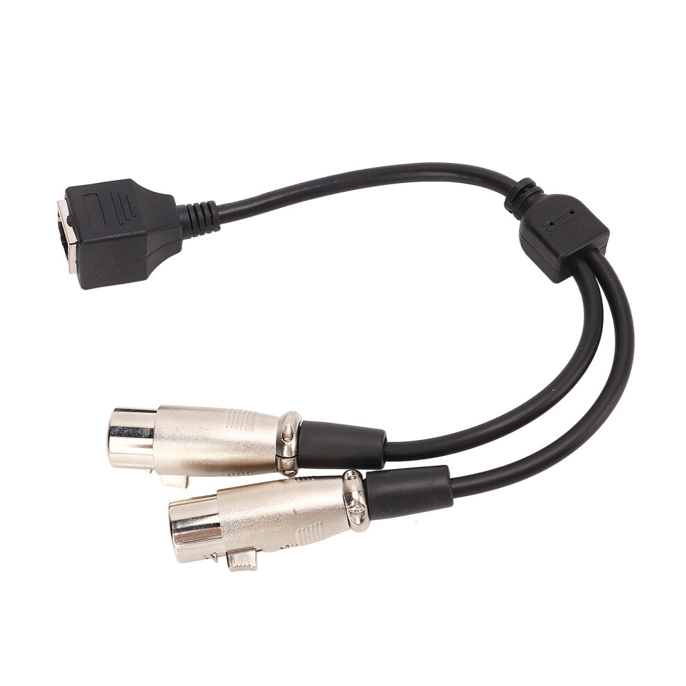 Dual Female Xlr To Rj45 Cable 25Cm 7340572842039