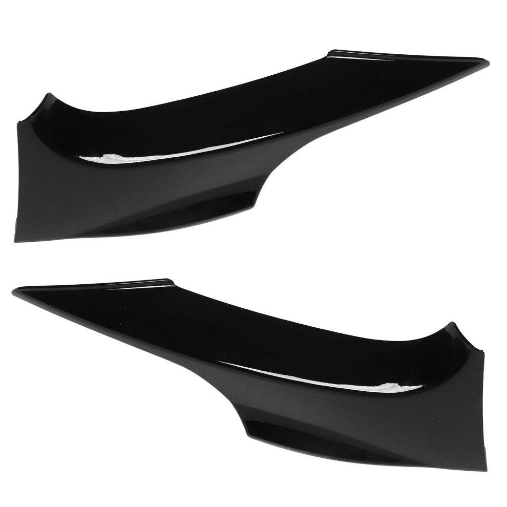 Glossy Front Lip Spoiler Left Right E92 E93 Black 7340572983497