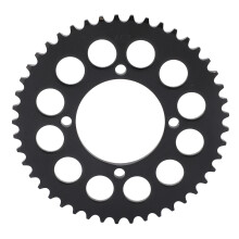 420 45T Black Steel Sprocket 186mm