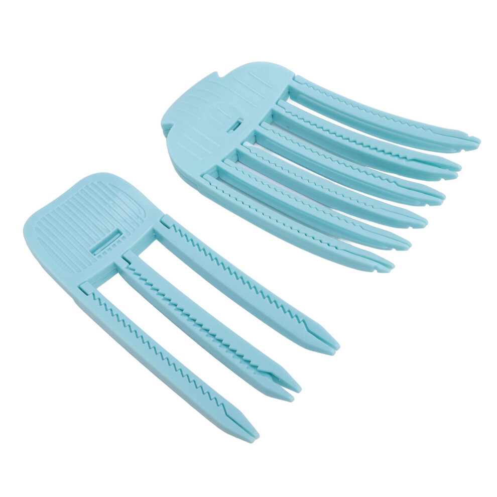 4Pcs Volumising Comb with No-Mark Clip for Bangs