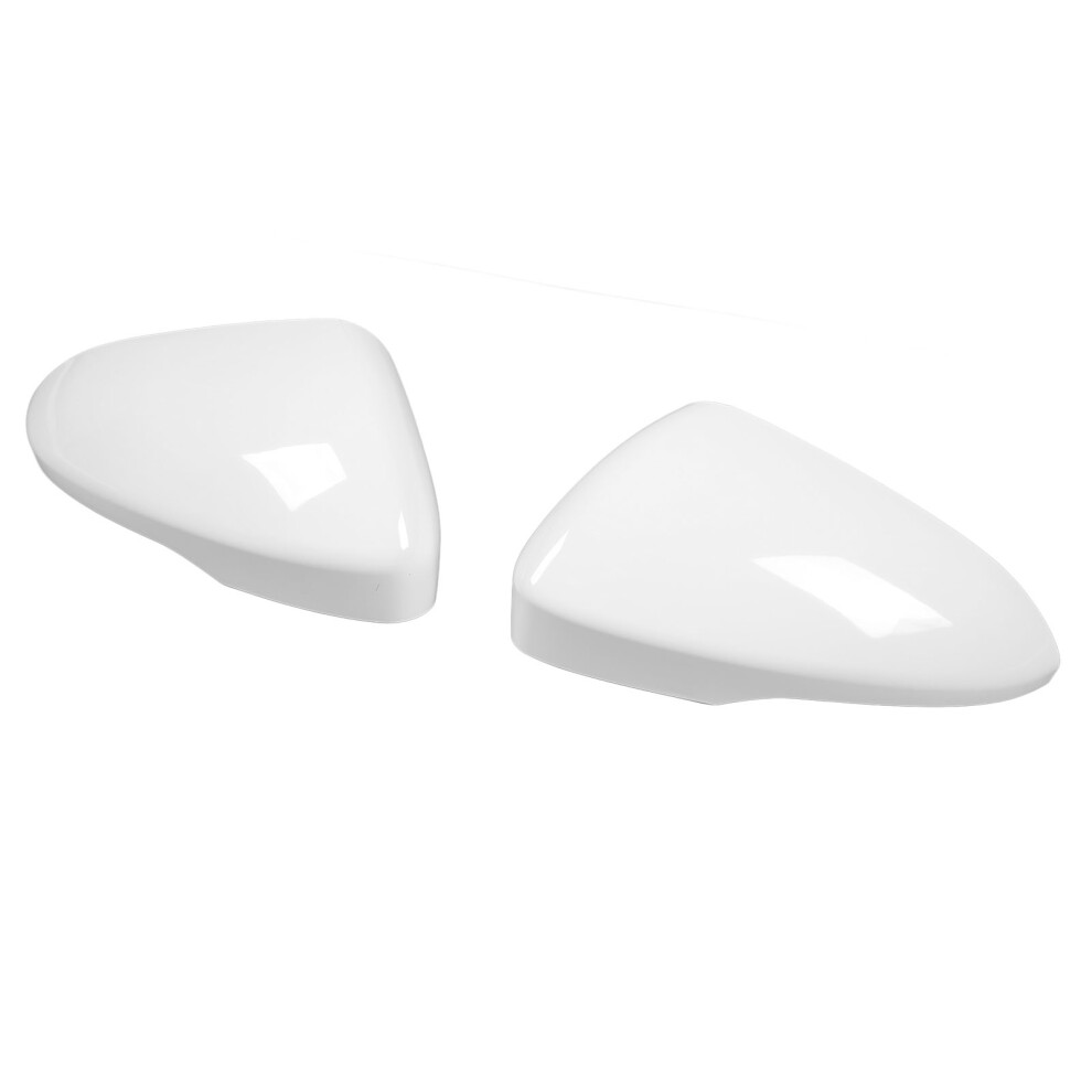 2X Wing Mirror Covers For Ford Fusion 2013+ White 7340572808974