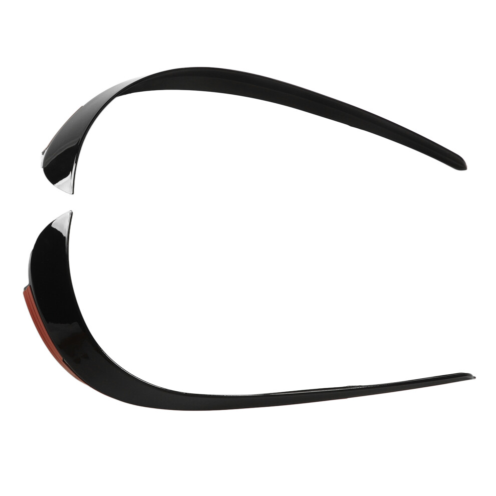 Gla Class X156 Spoilers Bright Abs Pair Black 7340572809247