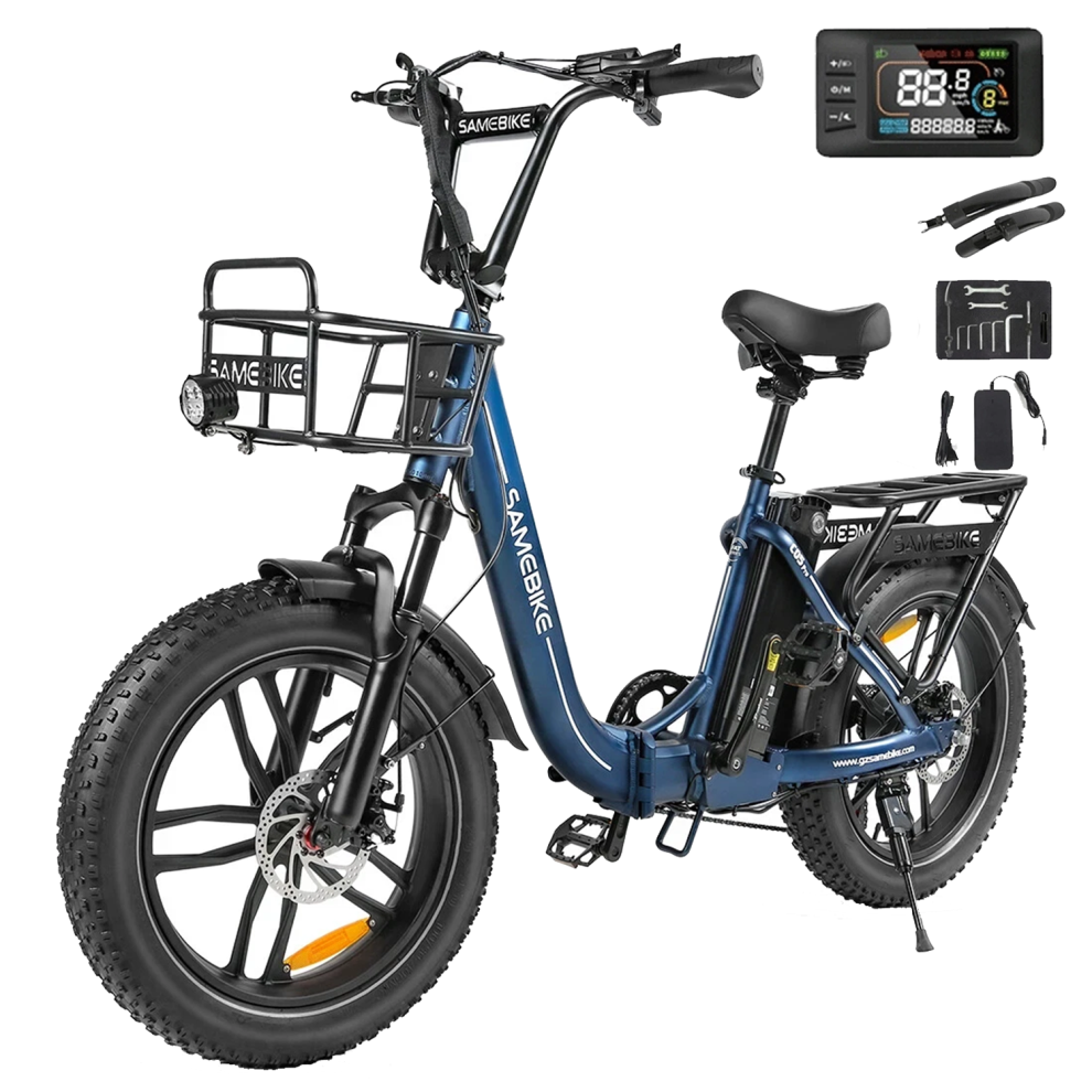Samebike C05 Pro Folding Electric Bicycle 36V 13Ah Faltbares Bike E-Mountainbike