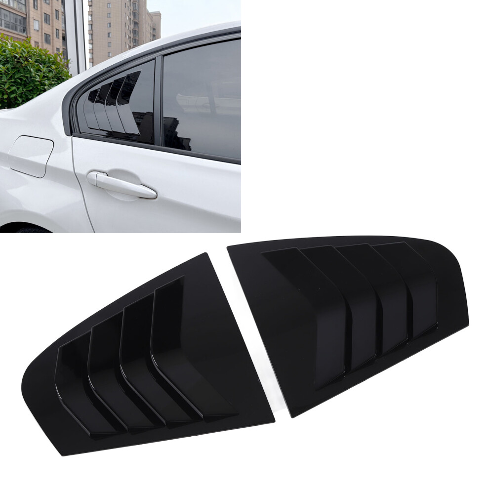 Lightweight Abs Side Window Louver Pair 7340572809612