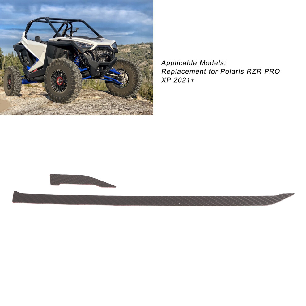 Polaris Rzr Pro Xp Console Trim Carbon Fibre Pair 7340572829115
