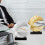 Resin Ocean Wave Figurine Gold White Modern Abstract Home 3
