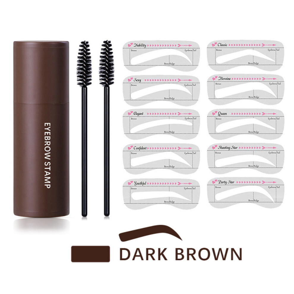 ibcccndc Long-lasting Eyebrow Stamp Kit