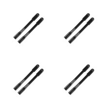 8Pièces Pièces De Remplacement Noir Pour Fauteuil Roulant