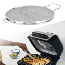 Fritteusen Spritzschutz Edelstahl für Ninja Foodi