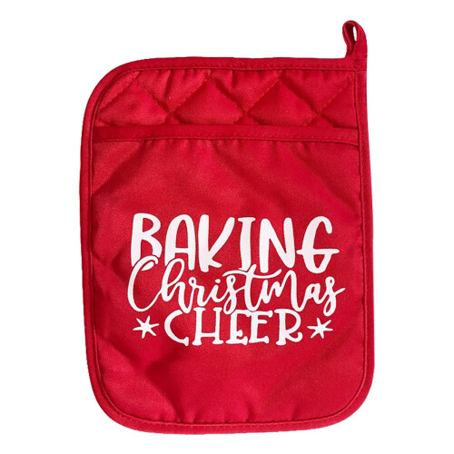 Déstockage de décorations de Noël, gants de cuisine pour les fêtes 1